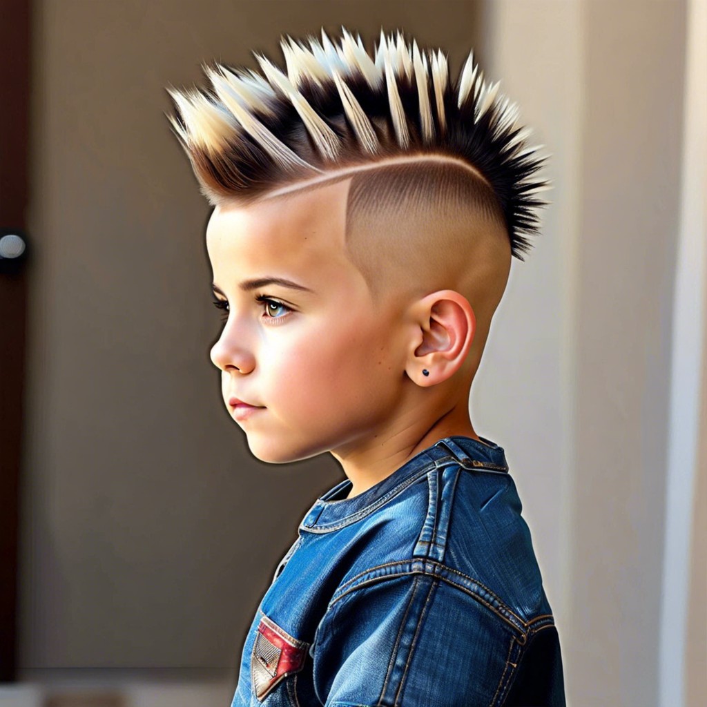 15 Trendy Kids Mohawk Fade Haircut Ideas – Burst of Style