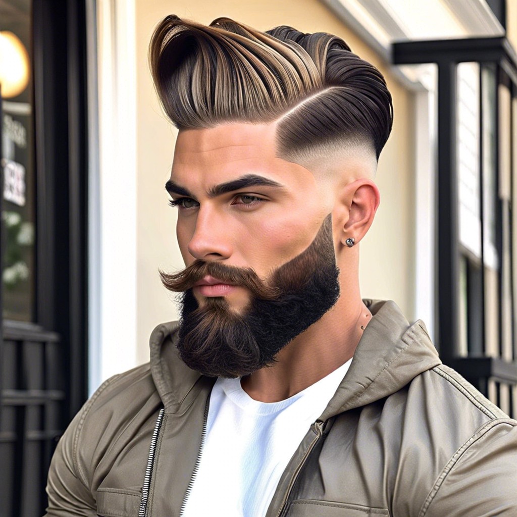 15 Burst Fade with V Ideas for Your Next Hairstyle Upgrade – Burst of Style