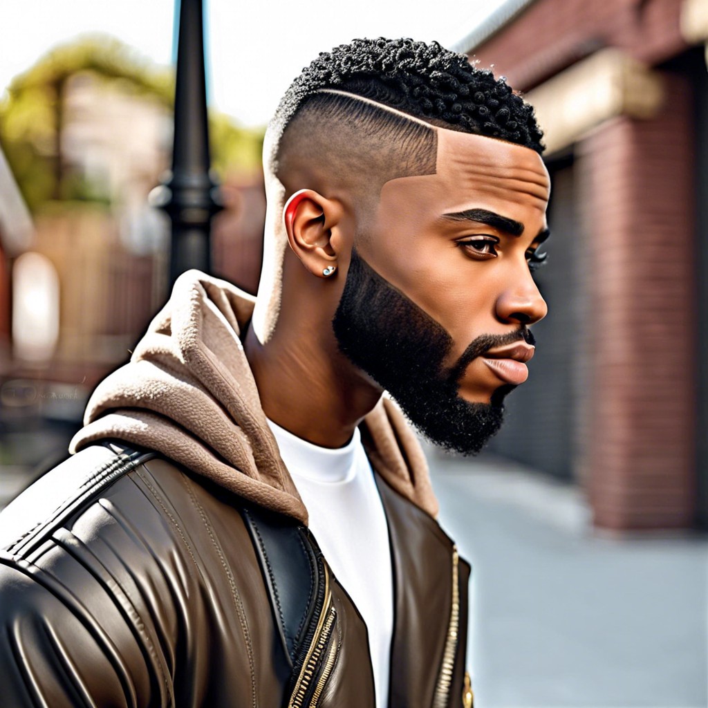 skin fade buzz cut