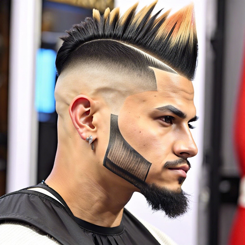 15 Mexican Mohawk Fades: Stylish Ideas for a Bold Look – Burst of Style