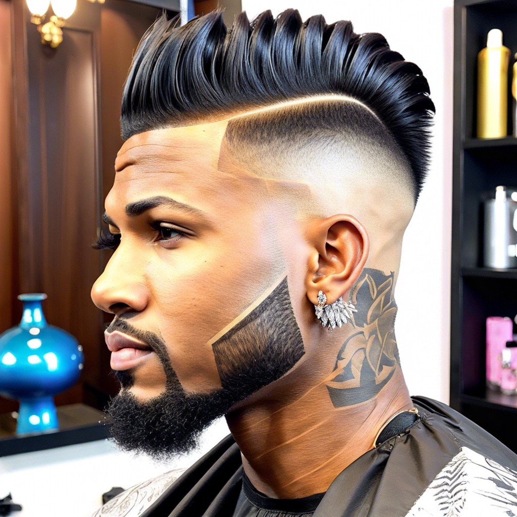 15 Burst Fade Faux Hawk Styles to Inspire Your Next Haircut – Burst of ...