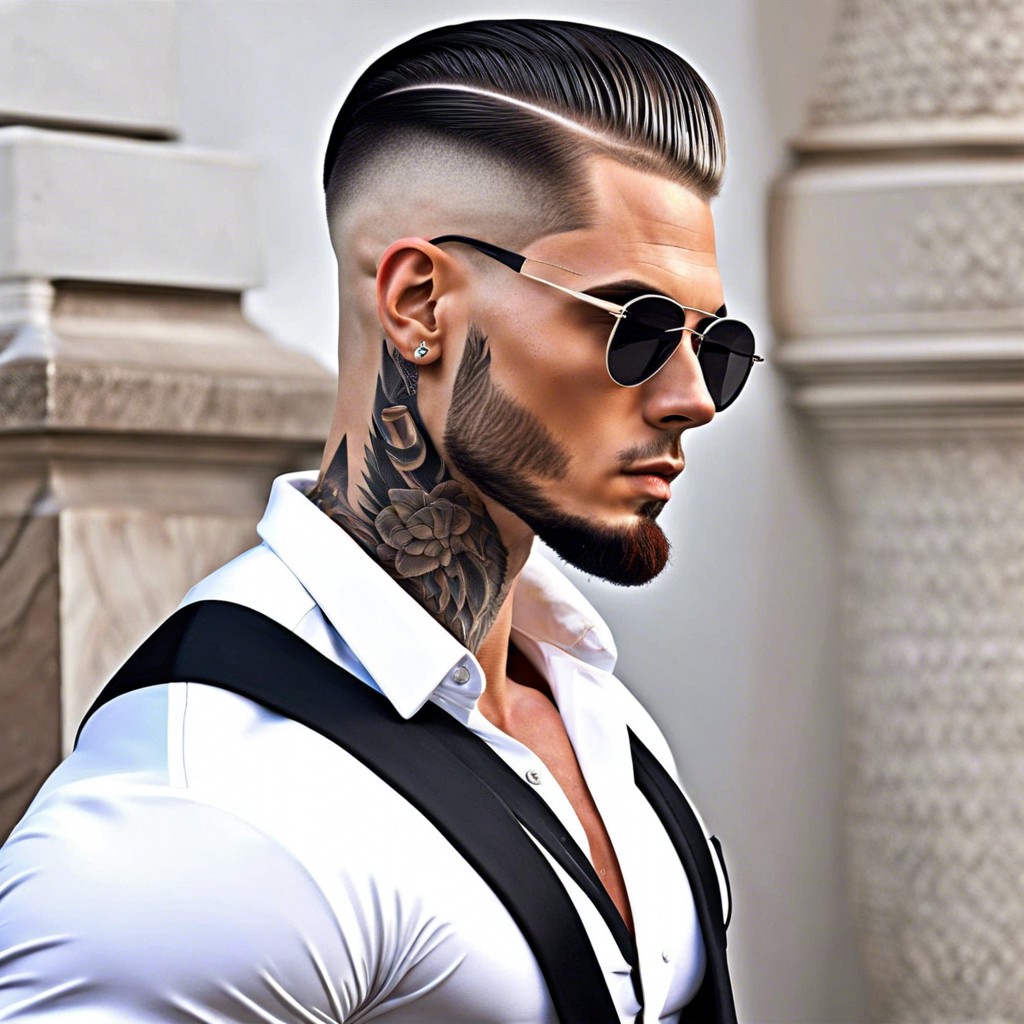 15 Long Hair Burst Fade Styles to Inspire Your Next Look – Burst of Style