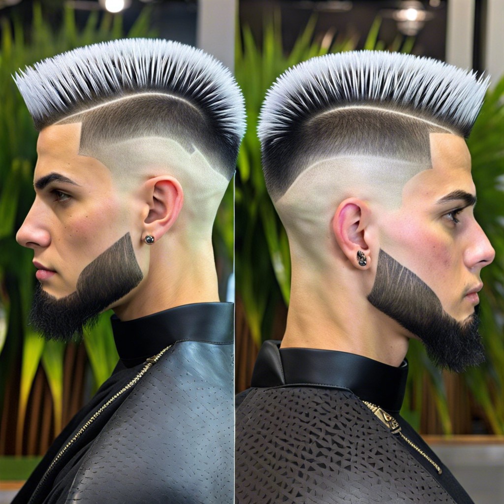 15 Spiky Buzz Cut Ideas To Inspire Your Next Look Burst Of Style
