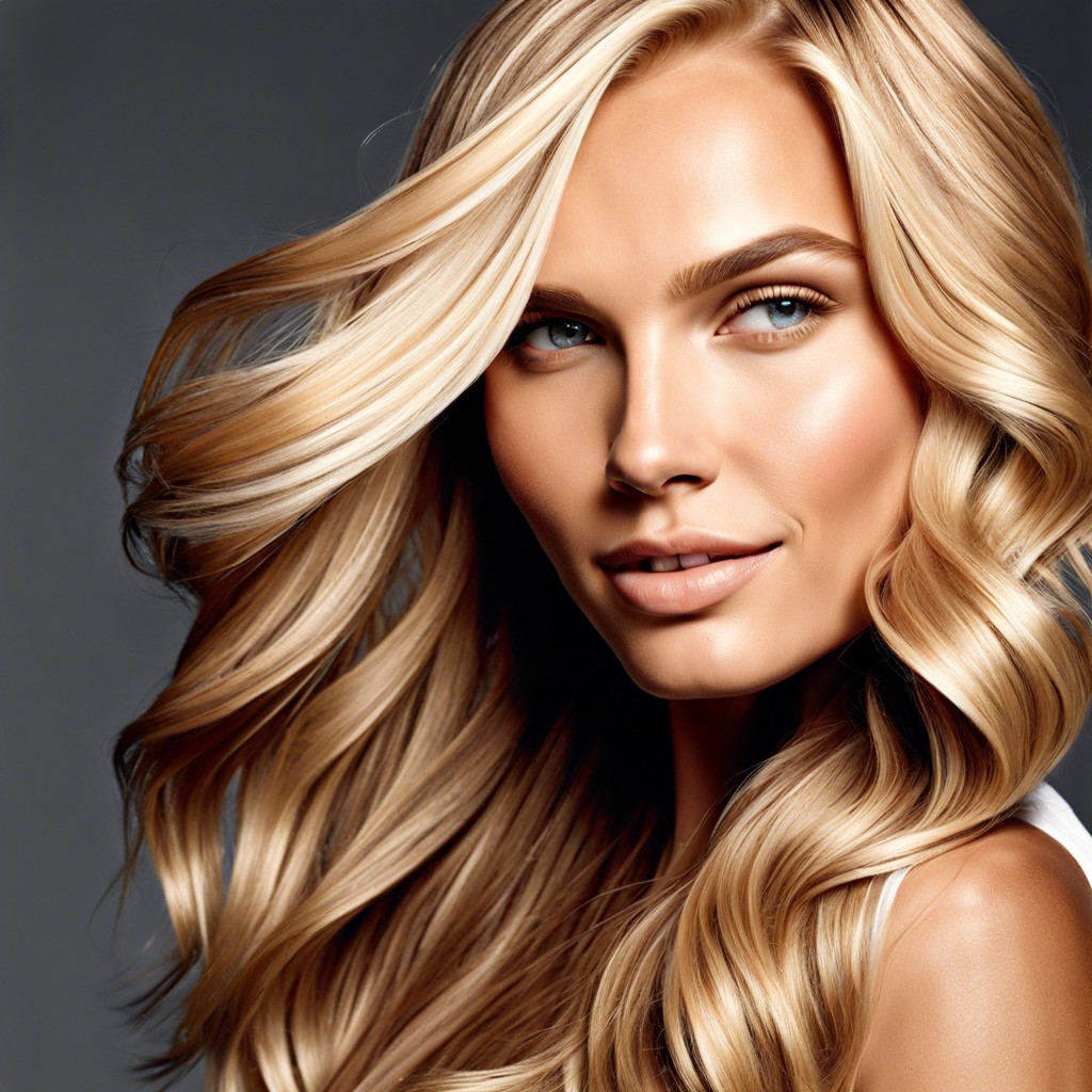 sun kissed highlights