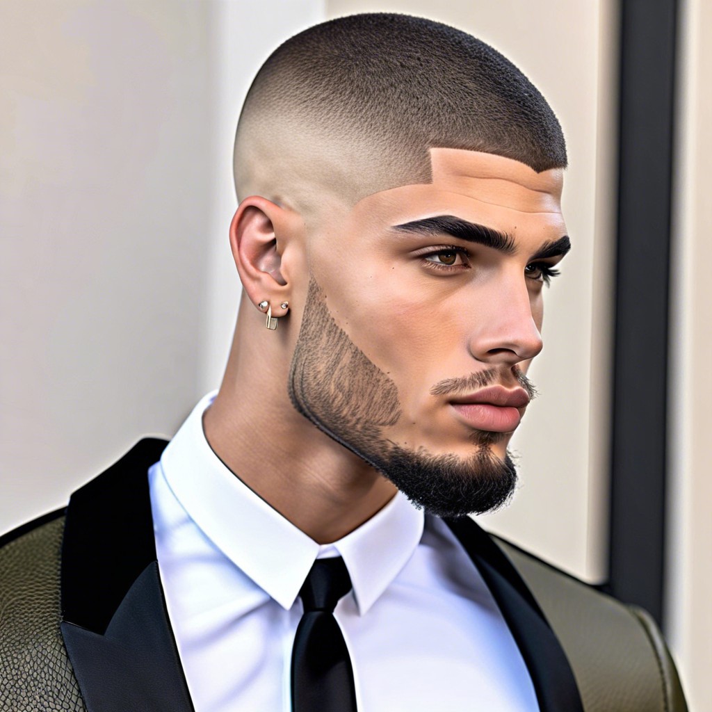 15 Buzz Cut Mid Fade Ideas to Refresh Your Look – Burst of Style