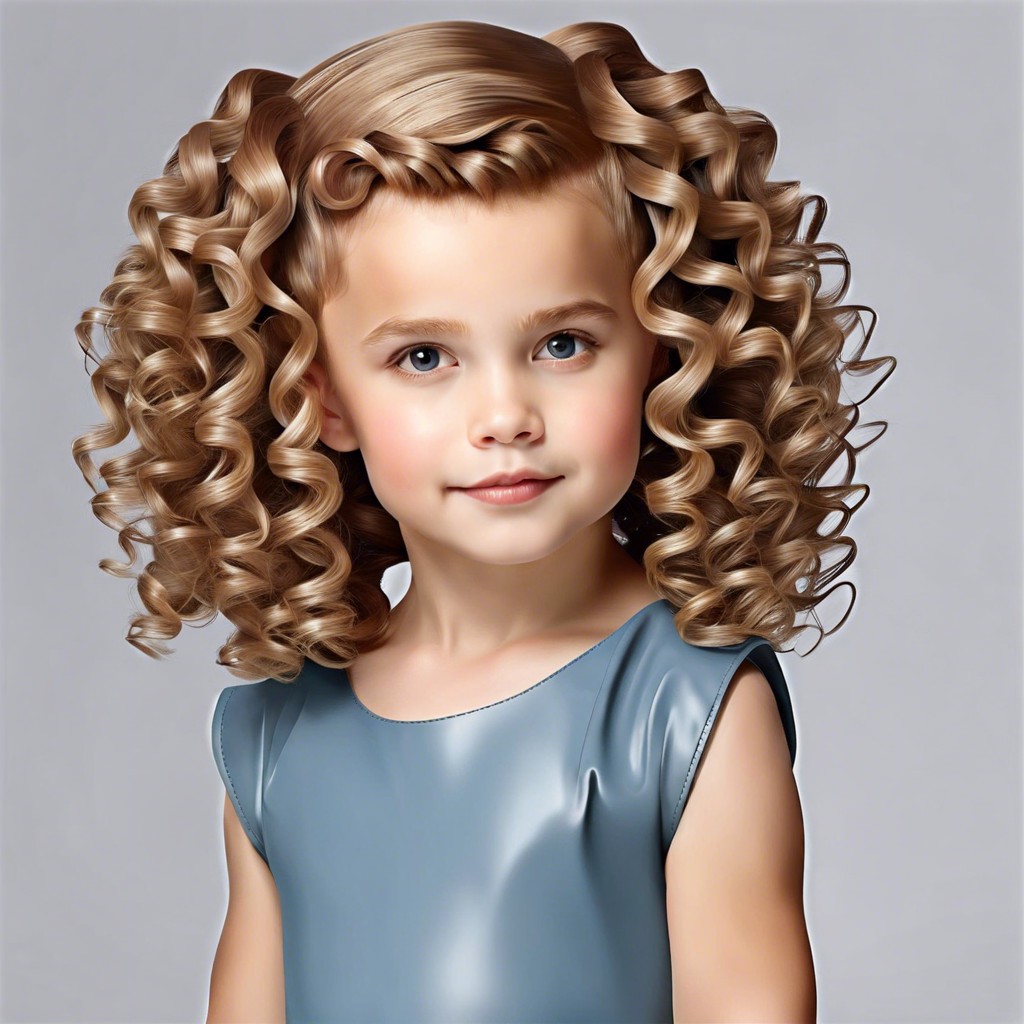 15 Adorable Kids Curly Hair Cut Ideas To Transform Their Look Burst 