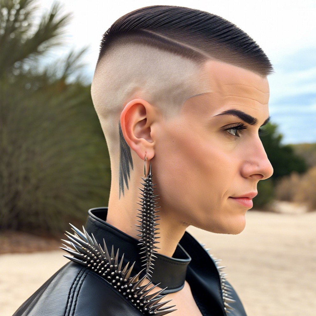 15 Spiky Buzz Cut Ideas To Inspire Your Next Look Burst Of Style