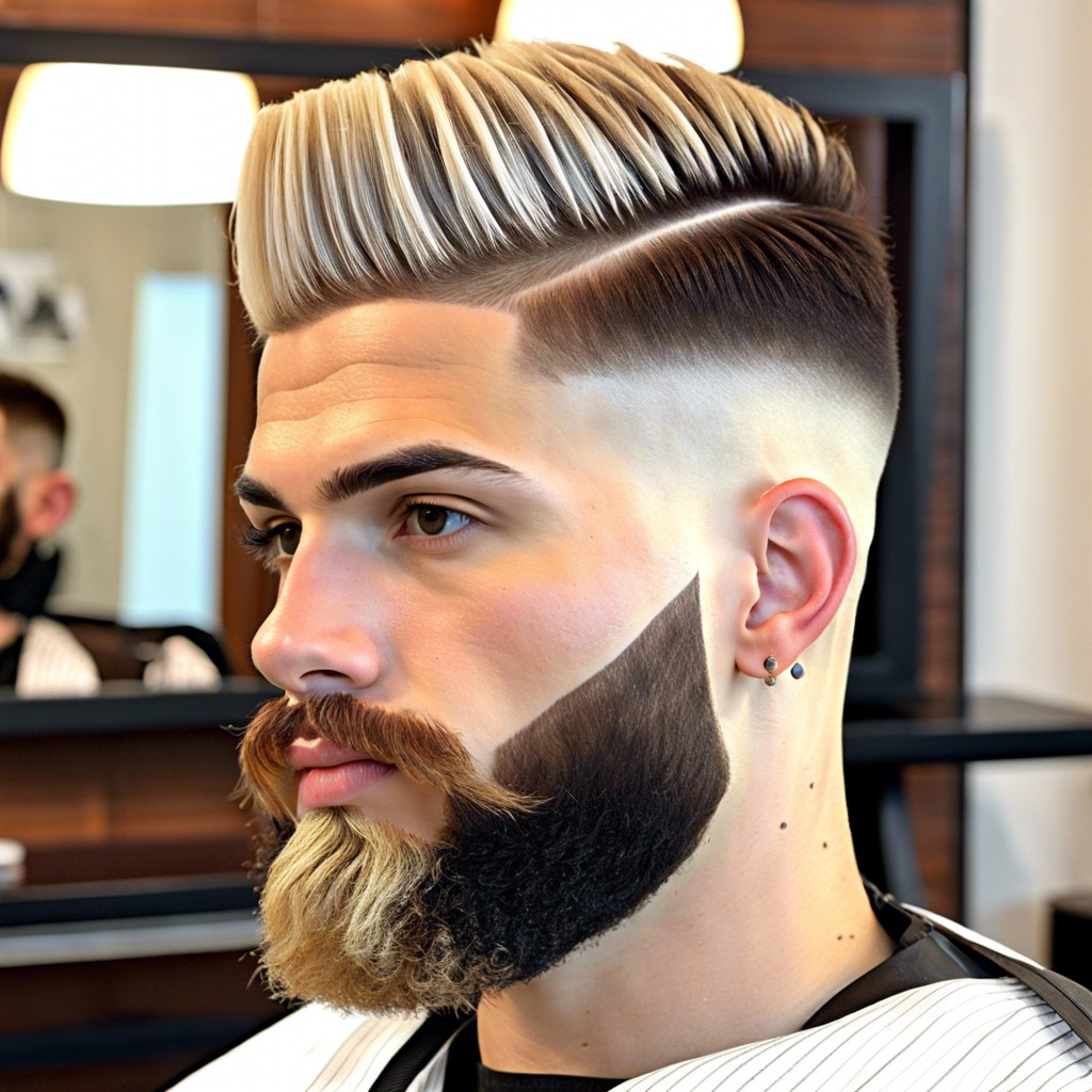 textured top buster fade