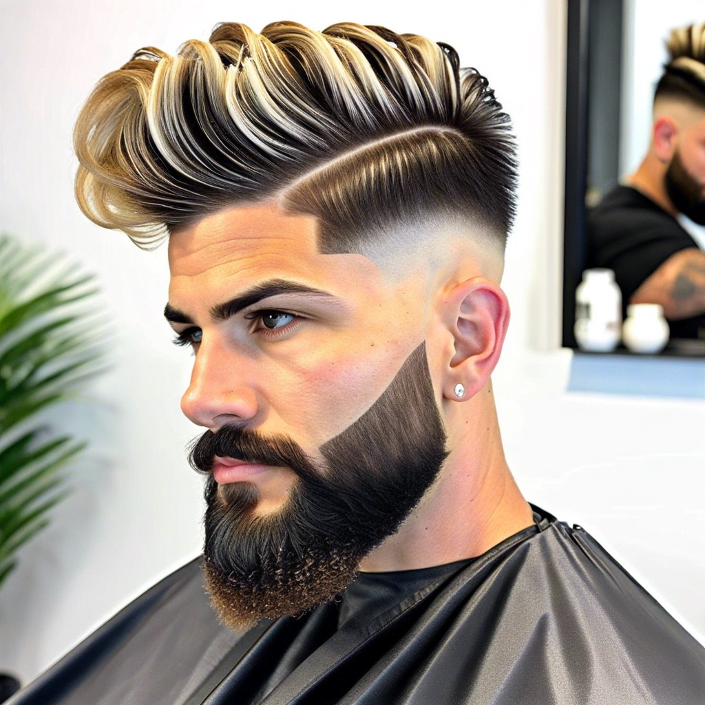 15 Low Burst Fade V Cut Hairstyle Ideas for Sleek Modern Looks – Burst ...