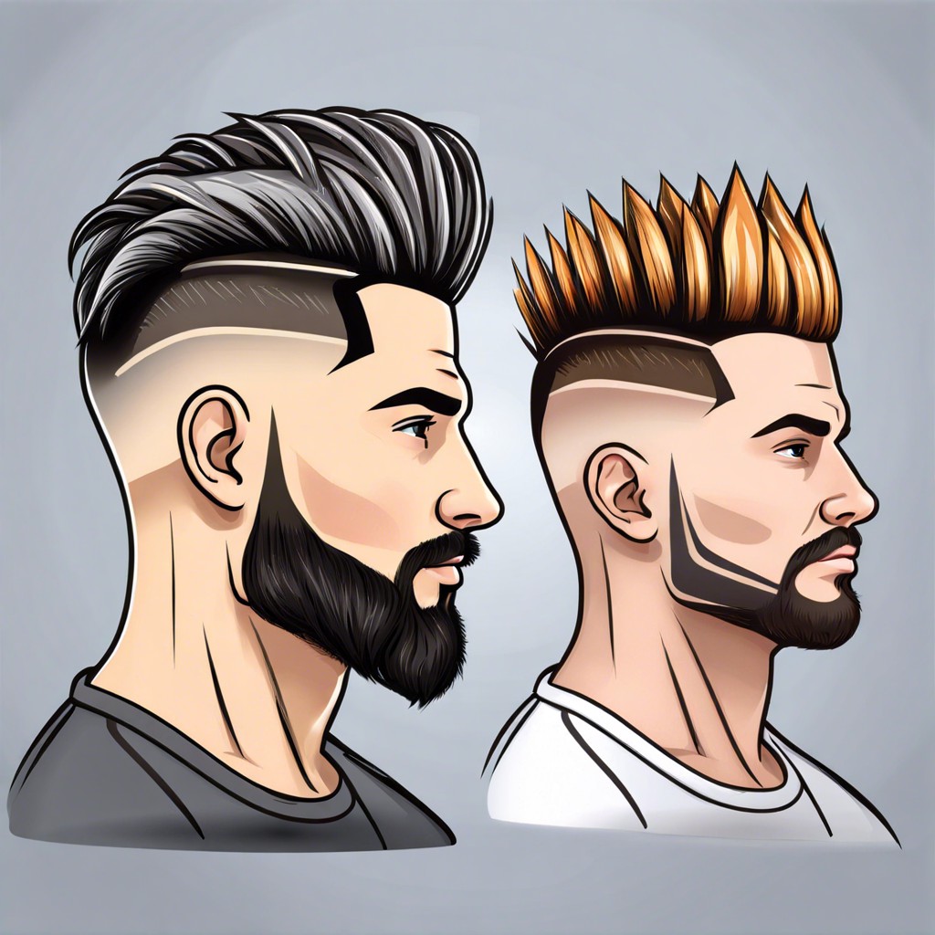 the difference between high burst and low fade