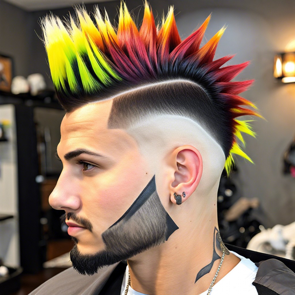 15 Burst Fade Faux Hawk Styles to Inspire Your Next Haircut – Burst of ...