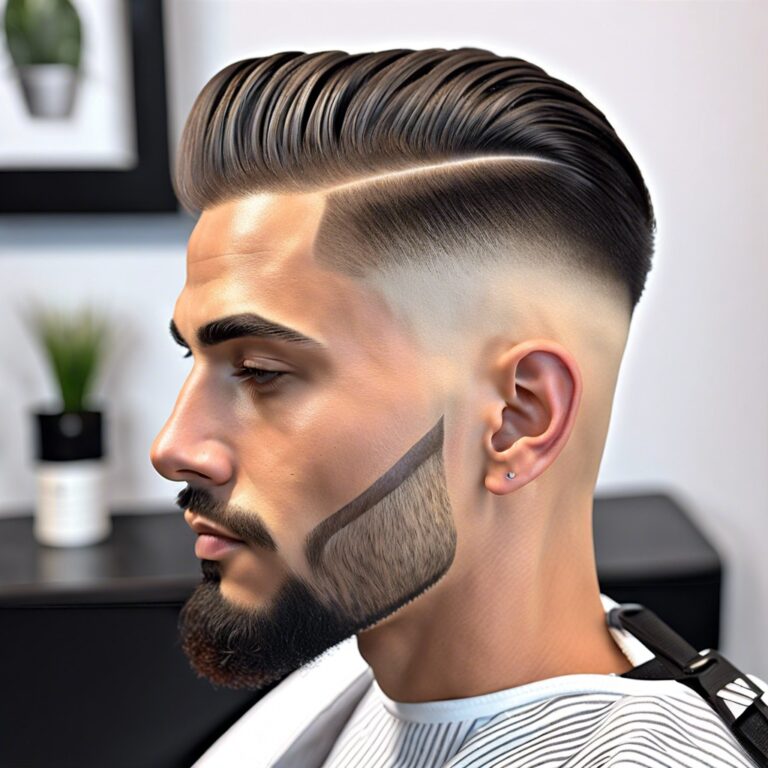 15 Creative Ideas for a Stylish V Fade Haircut – Burst of Style