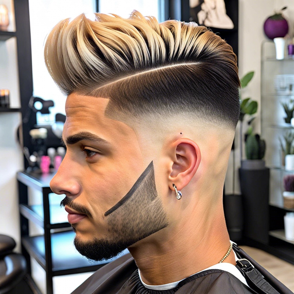 15 Burst Fade with V Ideas for Your Next Hairstyle Upgrade – Burst of Style