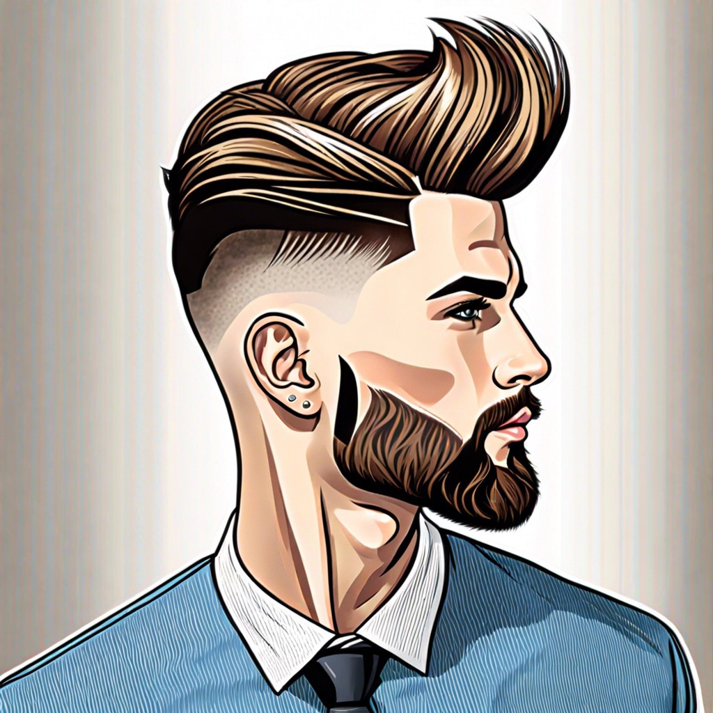 15 V Taper Haircut Ideas to Elevate Your Style – Burst of Style