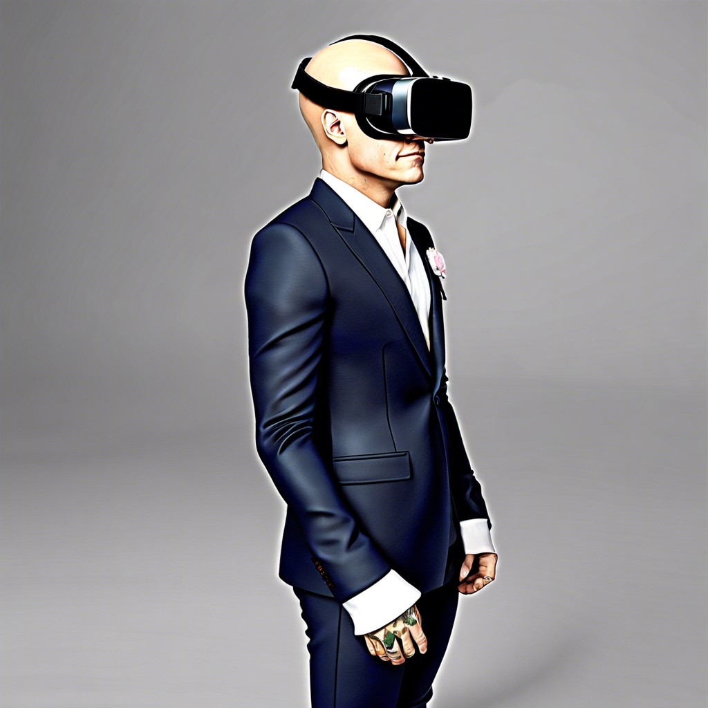 virtual reality an app that shows you as a bald harry