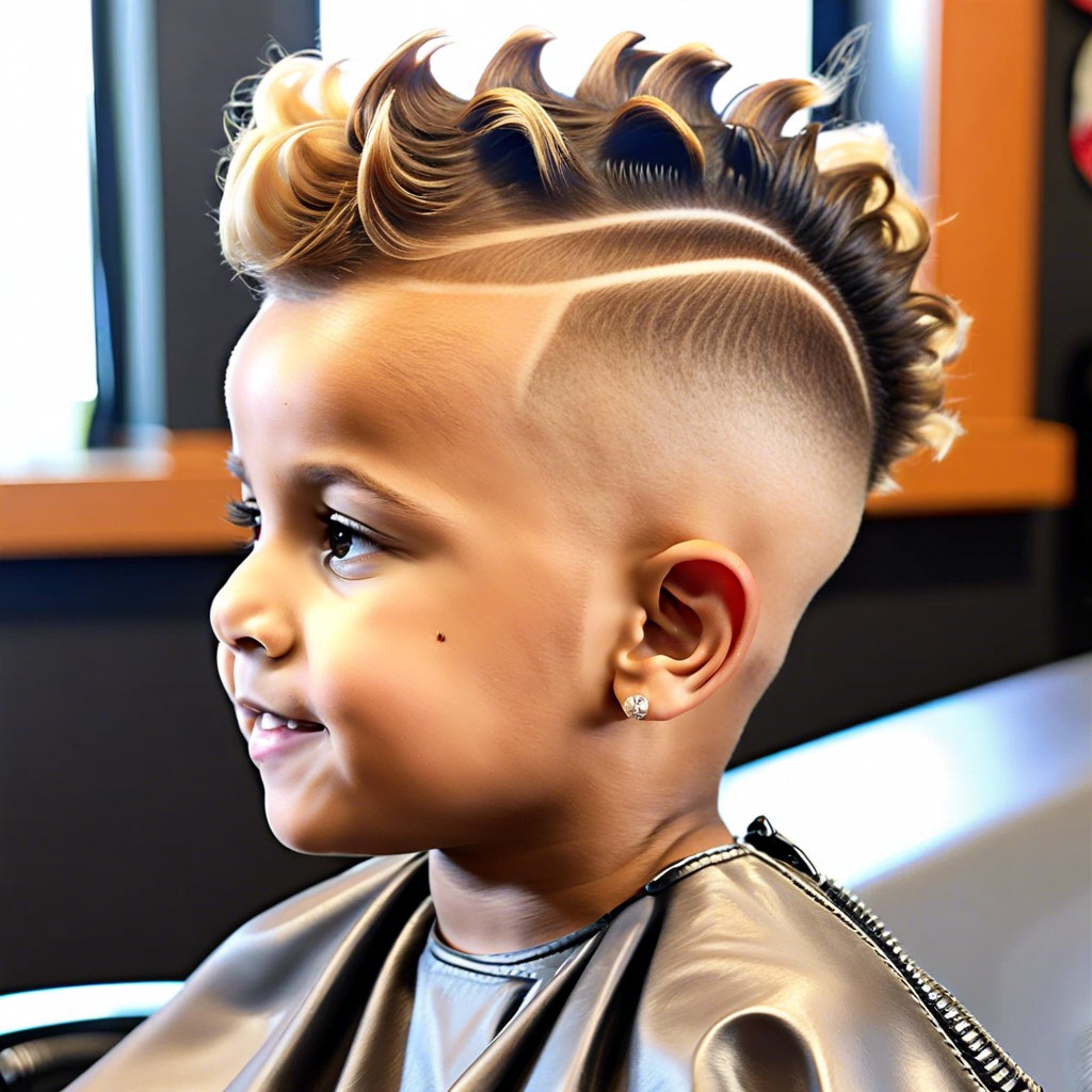 15 Trendy Kids Mohawk Fade Haircut Ideas – Burst of Style