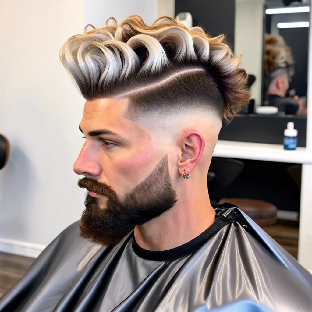 15 Low Burst Fade Mullet Ideas for a Trendy Hair Makeover – Burst of Style