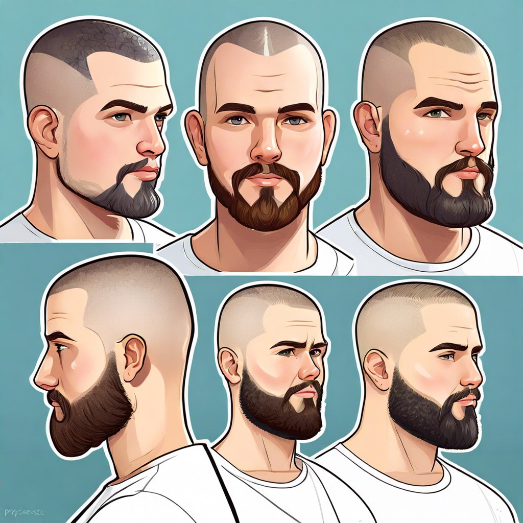 15 Buzz Cut Growth Progress Ideas to Inspire Your Journey – Burst of Style