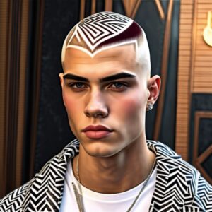 15 Bleached Buzz Cut Designs for a Bold New Look – Burst of Style