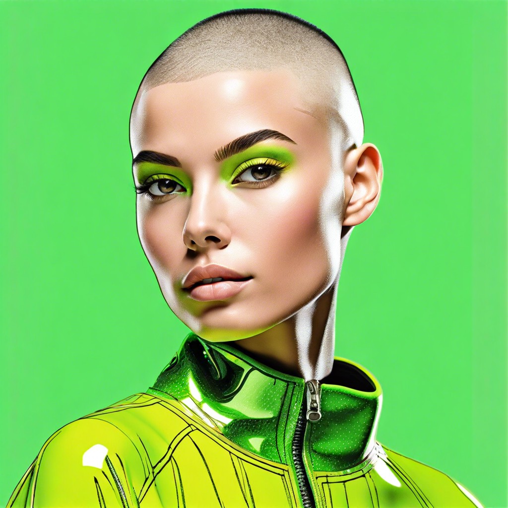 15 Green Buzz Cut Ideas to Refresh Your Look – Burst of Style