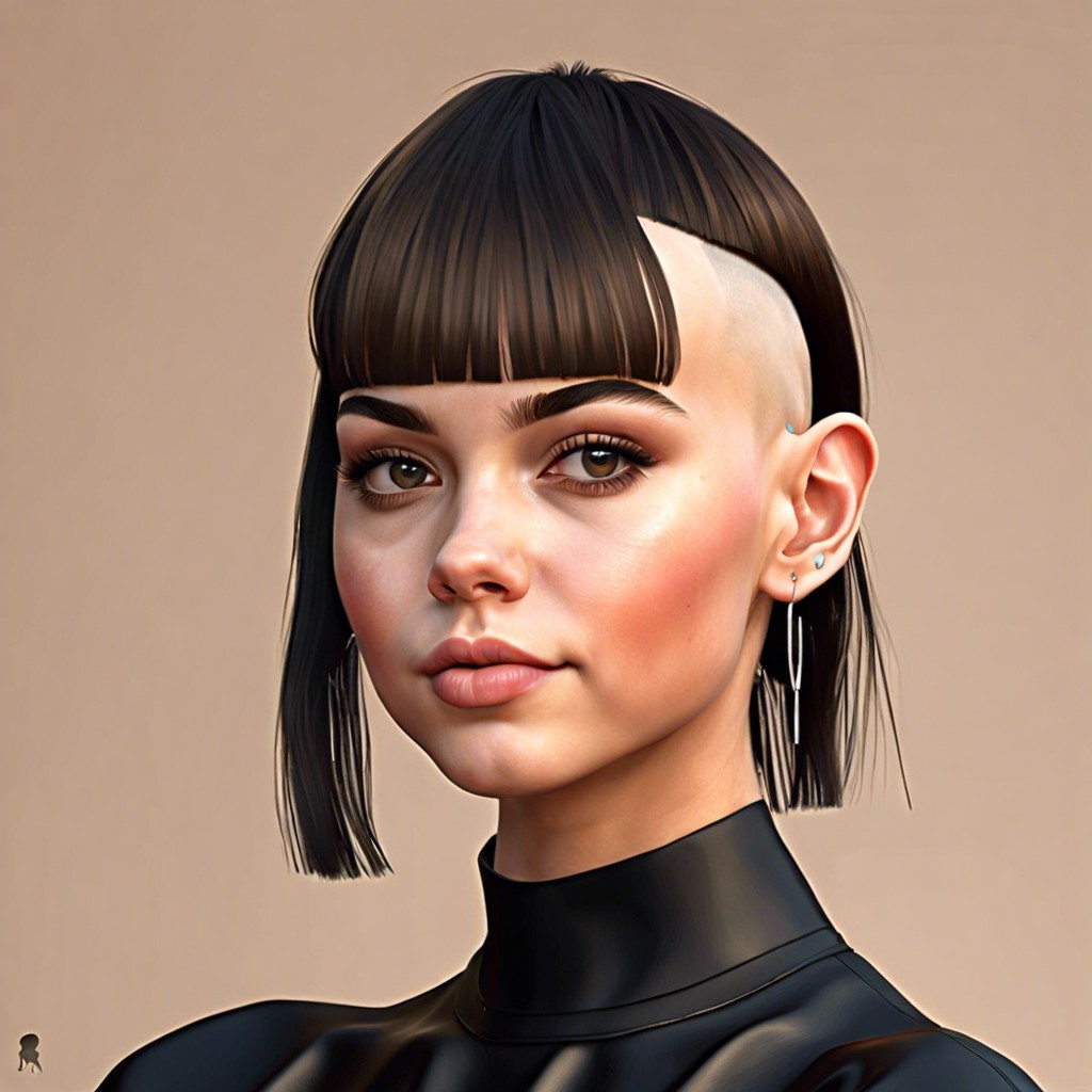 15 Shaved Head with Bangs 90s Ideas: Styling Tips & Inspiration – Burst ...