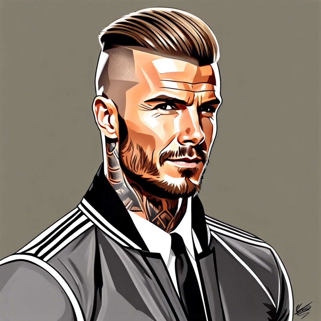 15 David Beckham Buzz Cut Ideas For A Stylish Look Burst Of Style