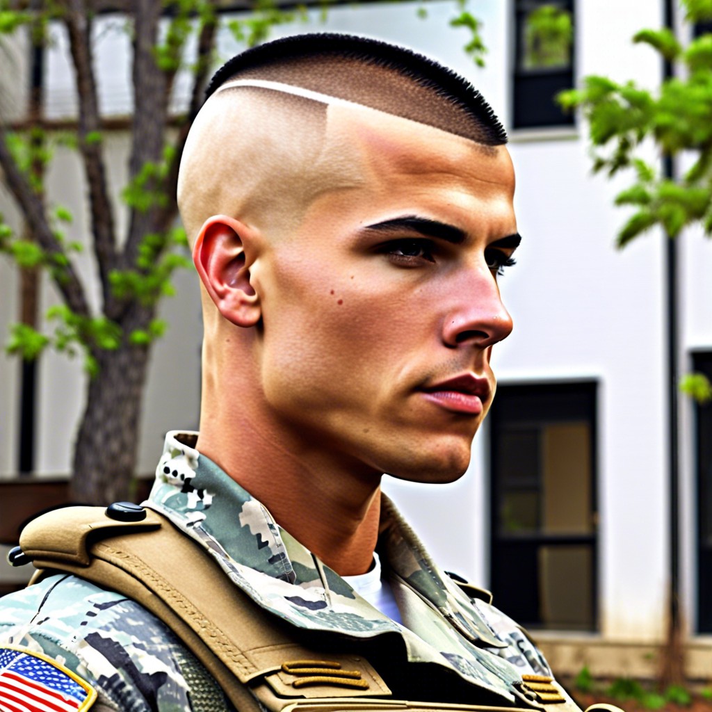 15 Military Buzz Cut Styles to Refresh Your Look – Burst of Style