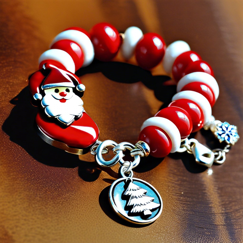 15 Christmas Bracelets Ideas to Inspire Your Festive Jewelry Crafting ...