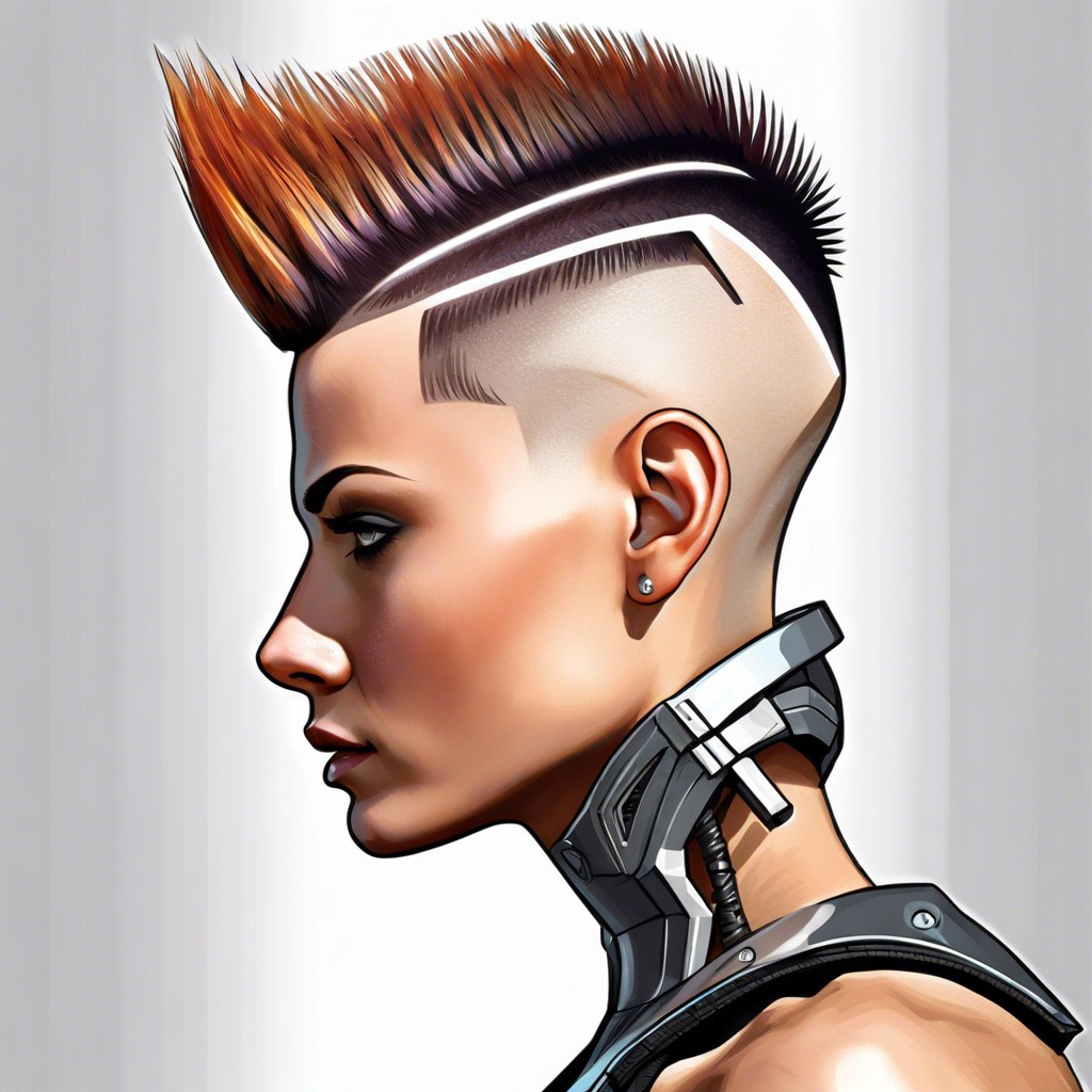 15 Mohawk Buzz Cut Ideas to Refresh Your Style – Burst of Style