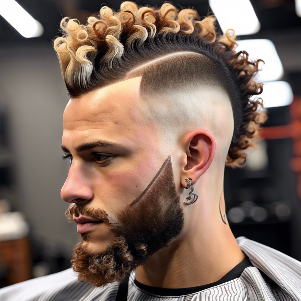 15 Fresh Ideas for a Mid Fade Haircut Curly Hair – Burst of Style