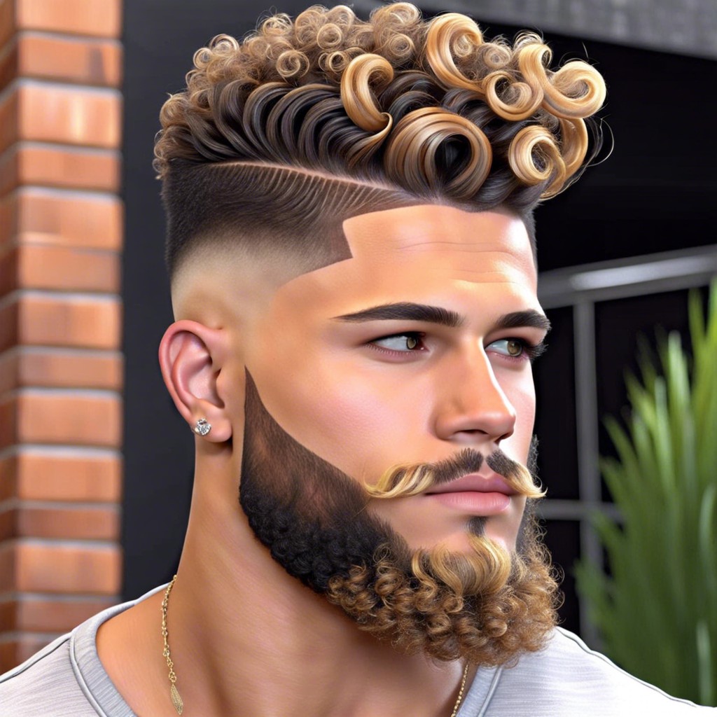 Mid Fade Haircut With Curly Hair Step by Step Tutorial Styling Tips