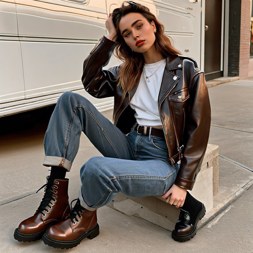 15 Stylish Ideas For Your Mom Jeans Outfit Burst Of Style